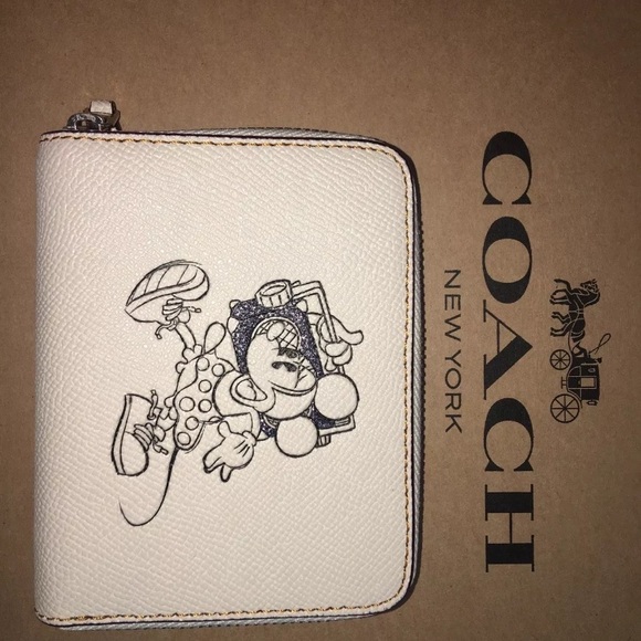 Authentic COACH Disney X Zip around small wallet - Picture 4 of 8